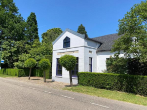 Detached house in rural area with park garden